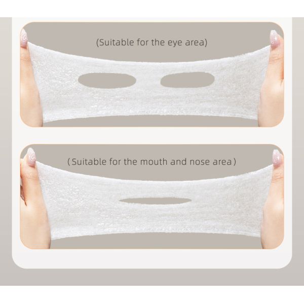 Toner Pad 228 Piece Perforated Stretch Wet Pads Facial Cotton Pads Makeup Remover Mask Lint Free Extra Soft Natural Material