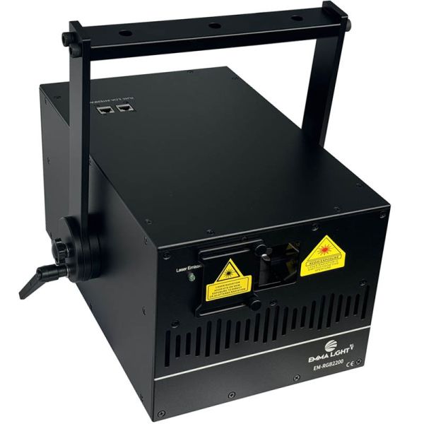 High Power 20W RGB ILDA Laser Light DMX ILDA Control Stage Beam Scanner Show Equipment