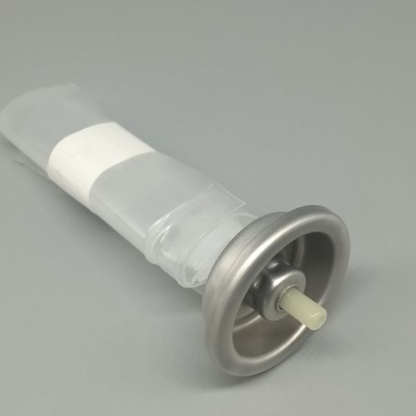 Versatile Bag on Valve System for Industrial Chemicals and High-Viscosity Products with Complete Formula Integrity and Any-Angle Spraying