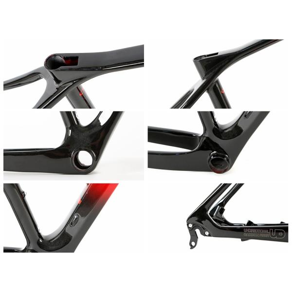 Рамка 29 горного велосипеда Hardtail волокна углерода рычага ХИЩНИКА XC Twitter