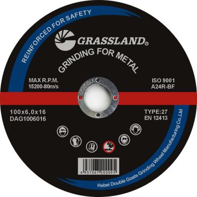 100x6x16mm Grinding 46 Grit Cutting Disc Stainless Steel Wheel For Metal