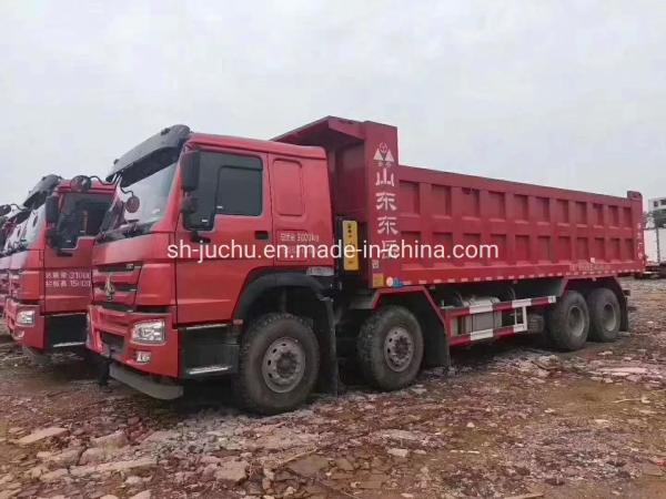 Utilisé HOWO 375 Camion à ordures 31-40t Euro 3 6x4 351-450 ch