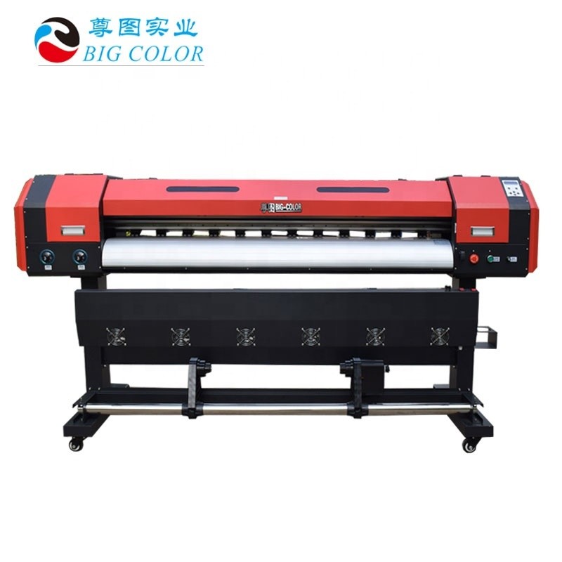 1800mm 6ft Eco Solvent Printer with 6 Colors and Inkjet Printer XP600 TX800 Head