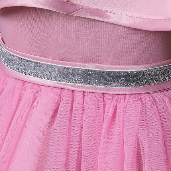 Cotton Children's Dress Clothing Mid length Sequin Design Girls Princess Dress