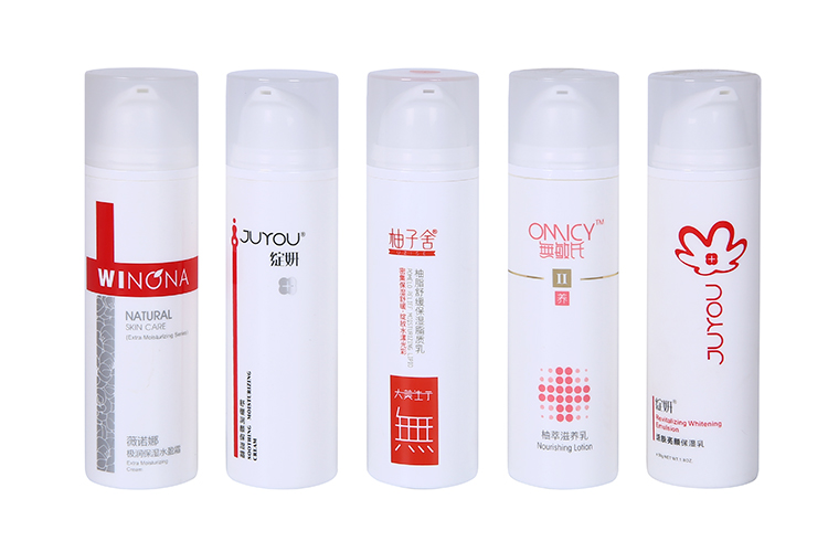 Круглые бутылки насоса бутылки 15ml 30ml 50ml PP безвоздушные косметические