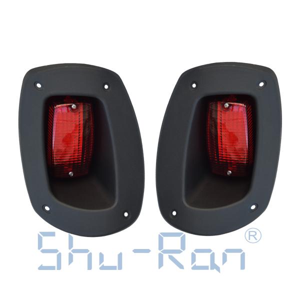 EZGO RXV Golf Cart Basic Street Legal Halogen Light KIT w/LED Tail Light