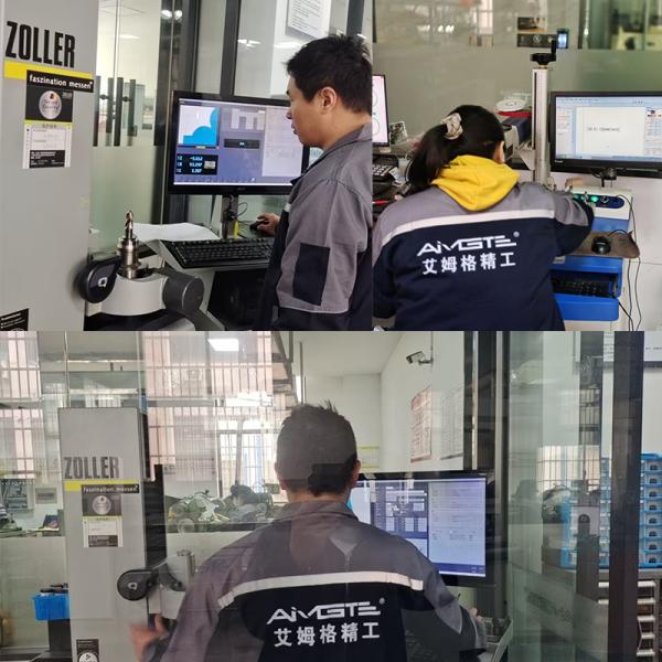 10mm Tungsten Carbide Drill Bit M7 Flat Bottom Drill Bit Solid With Blue Nano Coating