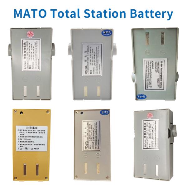 Batterie pour station totale et théodolite MATO Leizon BDC20L/40/25H/13H/MTS805R/625L/602
