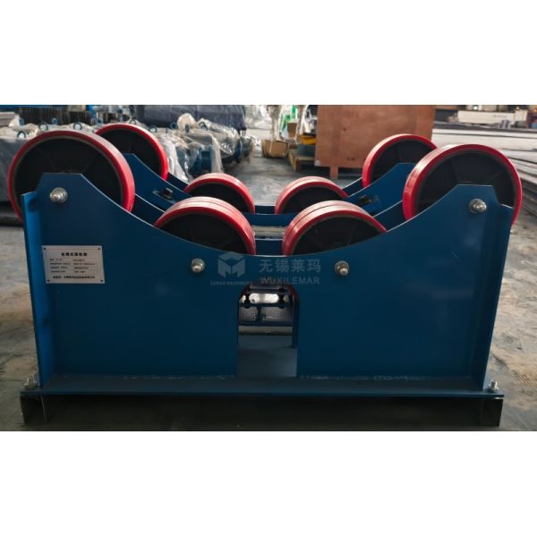 3000kg Welding Tank Rotator Polyurethane Turning Rolls For Welding And Cylinders