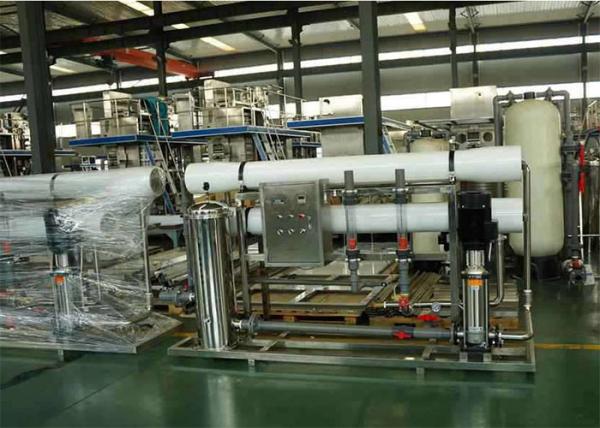 Stainless Steel Fluid Control Equipments , RO Reverse Osmosis Pure Water Equipment