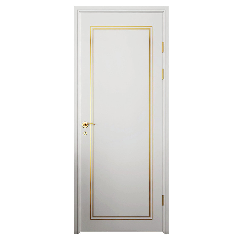 Panting Technology Wholesale Price Hollow Double Wpc Doors Size Custom Interior Door Israel for Bedroom with Smart Lock