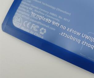 PE PET Matte Consumer Electronics Packaging Custom Logo For Cable Earphone Charger