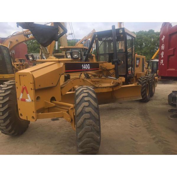 Accurate and Work Cat 140G/140H/140K Motor Grader from Japan with Good Blade Condition