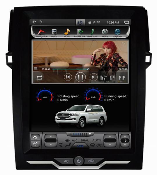 Ouchuangbo  Vertical Screen Tesla Style Android 6.0  for Toyota Reiz 2014-2016 with gps navi multimedia audio player
