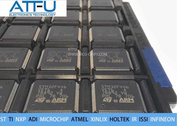 Low Power MCU Chips QFP100 32 Bit MCU FPU STM32F446VET6 Full Speed Capability