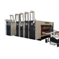 Máquina de impresión de cajas de cartón corrugado Flexo Slotter
