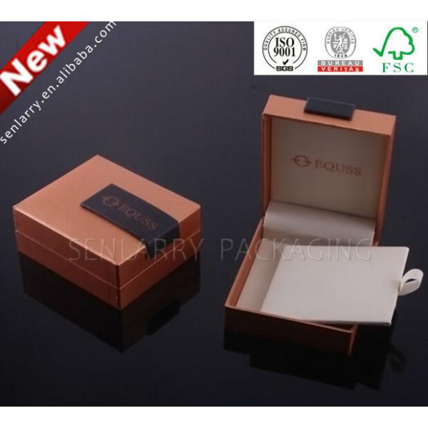 2014 newest high quality earrings box packagings design certificated by ISO SGS,can print the company LOGO