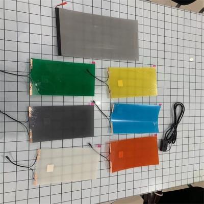 Indoor Decorative Smart Glass PDLC Film with Switchable Back Opaque