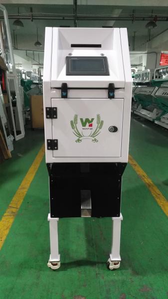 Máquina de classificação de alta velocidade compacta da cor para o arroz vermelho preto pequeno aferventado