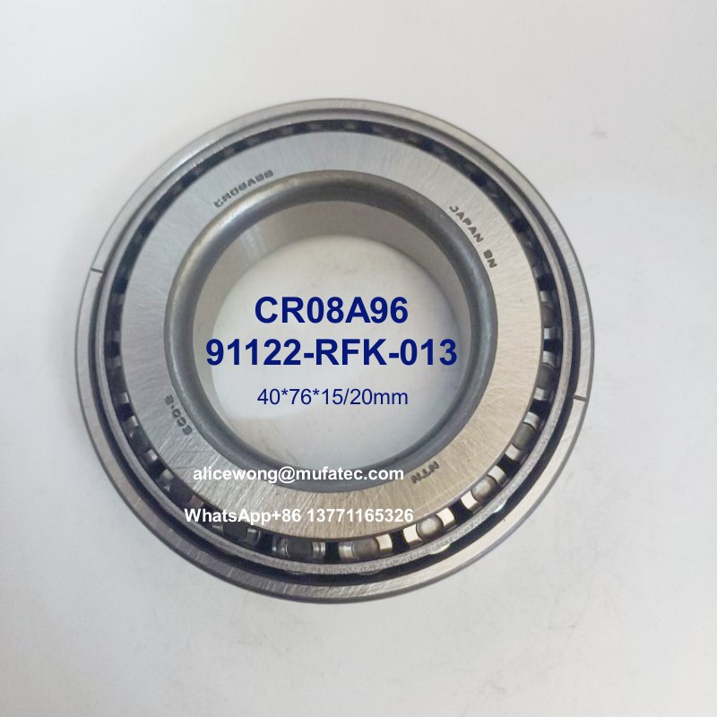 CR08A96 91122-RFK-013 40x76x15/20 мм дюймовые роликовые подшипники для Honda Odyssey RB1 Дифференциал 40x76x15/20 мм