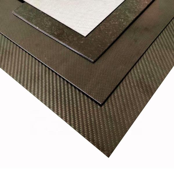 Cnc углерода T300 3mm Японии режа черноту листа 3K 6K 12K волокна углерода