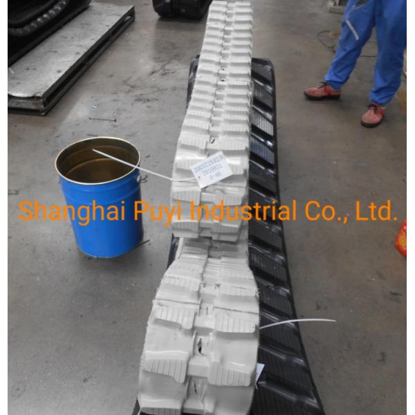 200 X 72 X 42 Rubber Track Pads Joint Free For Kubota Kh12