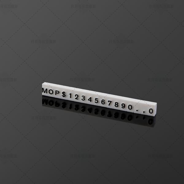 Кубическая форма Чистый черный пластиковый тег для розничных выставок в часовых и ювелирных магазинах