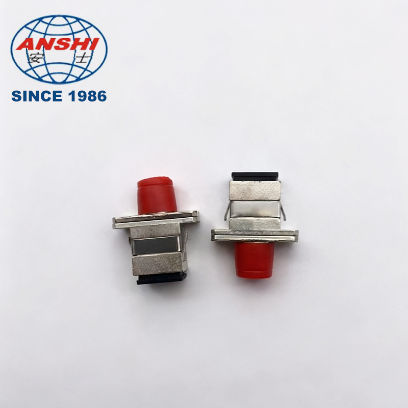 SC/LC/ST High Precision Fiber Optic Adapter, Single & Multi Mode Fiber Coupler, Integrated Connection Fitting for Optical Cable