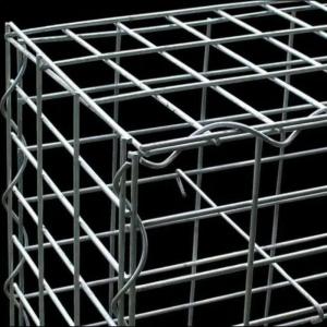Hot Dip Galvanized Gabion Box with Galfan Coated and PVC Coated Gabion Mesh for Retaining Walls