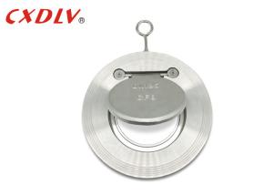 Único metal de aço inoxidável durável Seat da válvula de verificação CF8 da