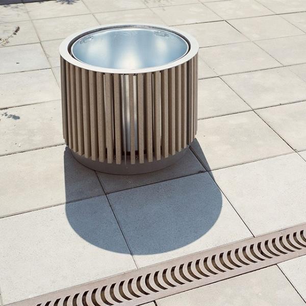 Patio Modern SGS Certificate SS304 Metal Flower Planters