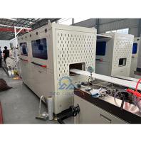 38CrMoAl Twin Screw Extruder HSJZ-55/128 Linha de extrusão de painéis de parede de PVC / Máquinas de fabricação de painéis