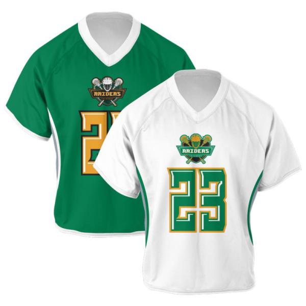 Adult Multicolor Lacrosse Team Jerseys , Sports Custom Sublimated Lacrosse Uniforms