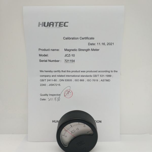 JCZ-10 Portable Magnetic Field Strength Meter High Precision Surface Residual Magnetism Detector for NDT Testing