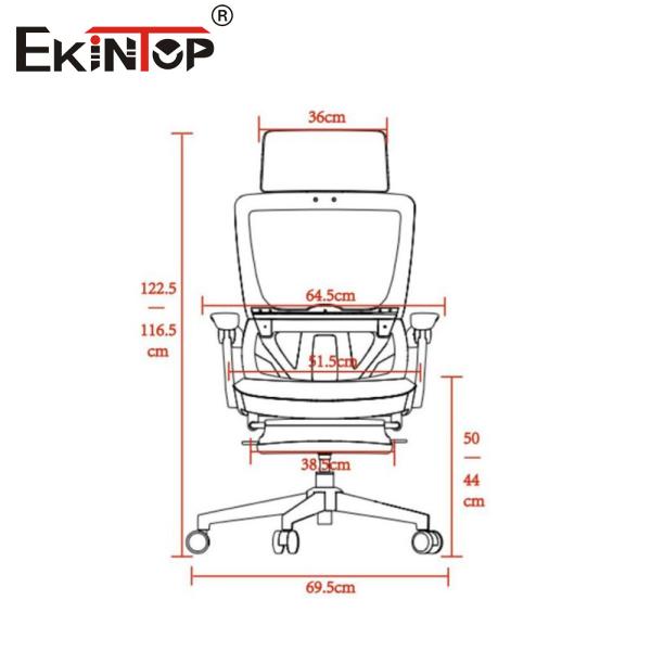Противовзрывное офисное кресло с сеткой, подтяжка рук, нейлоновая спина.