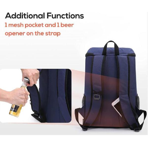 Multifunctional Waterproof 600 Oxford Insulated Picnic Backpack