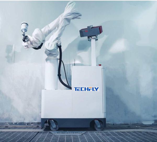 Robot de pulvérisation de peinture pour le marché de l'après-vente - Solution basée sur l'IA, efficace et rentable
