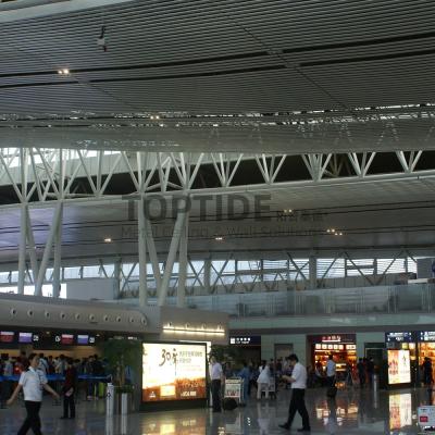 Suspended Metal Ceiling Custom Curved Aluminum False Ceiling Panels