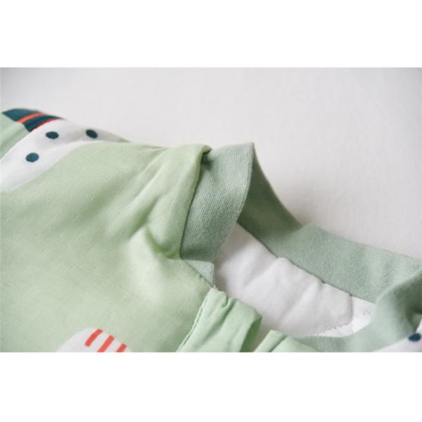 Breathable Printed Baby Sleep Sack Custom Color Softest Baby Pajamas Eco - Friendly