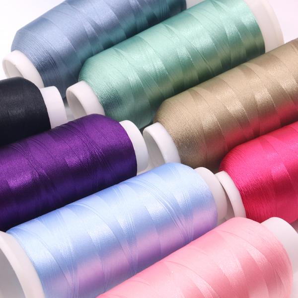4000 Yard 120d/2 100% Polyester Filament Yarn 40s/2 for Embroidery Machine Boho 5000m