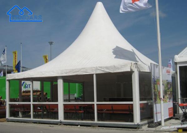 Custom Novo PVC 100% à prova de chuva 3x3m 4x4m 5x5m 6x6m Alumínio Quadro Marquee Pagoda Tenda para Venda