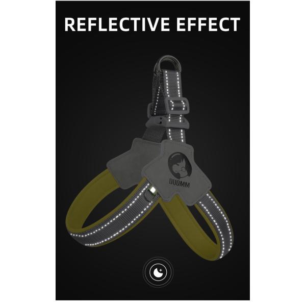 Домашний Y-образный шнур для собак Дыхательный отражающий шнур для маленьких и средних собак