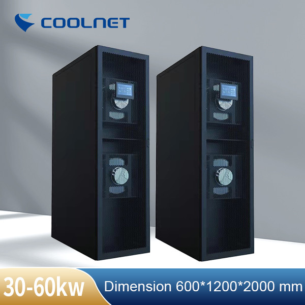 R410A Refrigerant In Row Air Conditioning Unit with 20-50KW Cooling Capacity and EC Fan for Data Centers