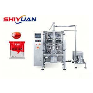 Automatic Sachet Packaging Machine 4KW Paste Sauce Packing Machine