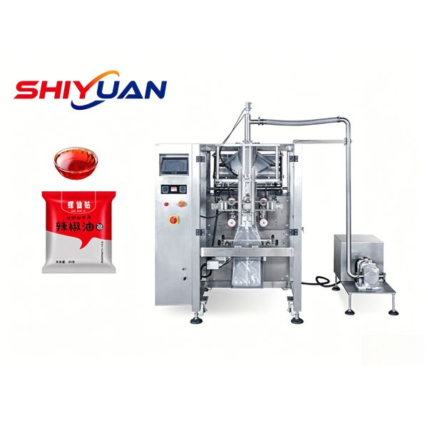 Automatic Sachet Packaging Machine 4KW Paste Sauce Packing Machine