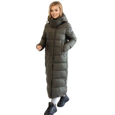 FODARLLOY 2022 new design ladies warm hooded cotton-padded clothes slim long down winter jackets women coats