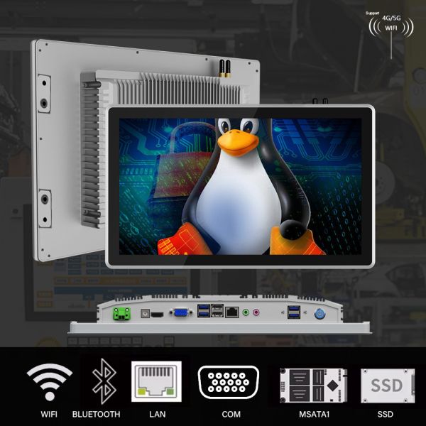 10.1inch 1000 Nits Rugged Marine Panel Pc Ip65 Explosion Waterproof Open Frame Embedded Touch Screen Industrial Tablet Computer