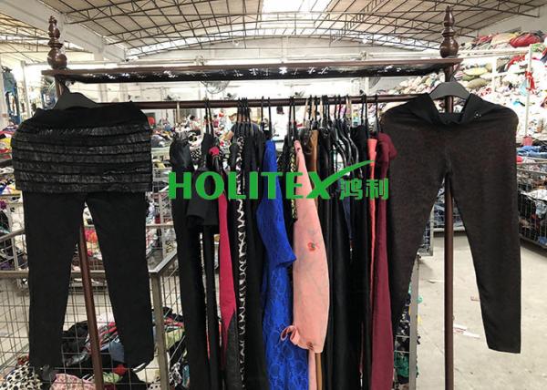 Comfortable Second Hand Womens Clothing South Korean Style Used Ladies Winter Stretch Pants