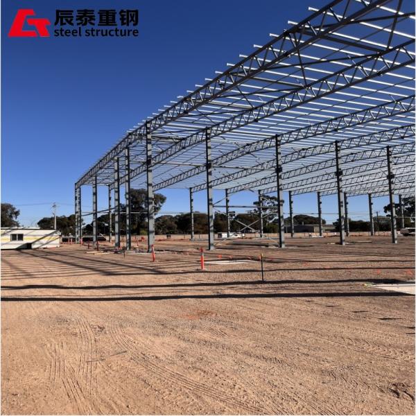 Prefabricated Long-span Portal Steel Frame Structure Industrial Workshop