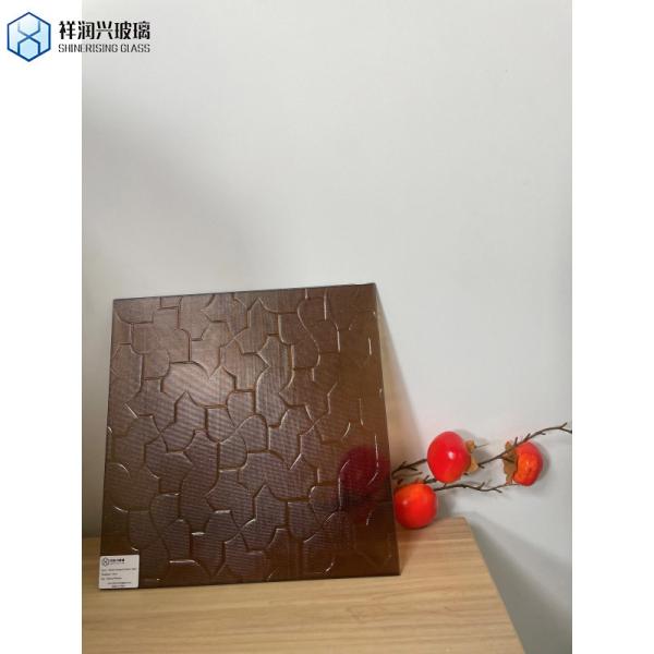 Solid Round Red Bronze Flower Pattern Aluminium Wooden Glass Sliding Door Handle